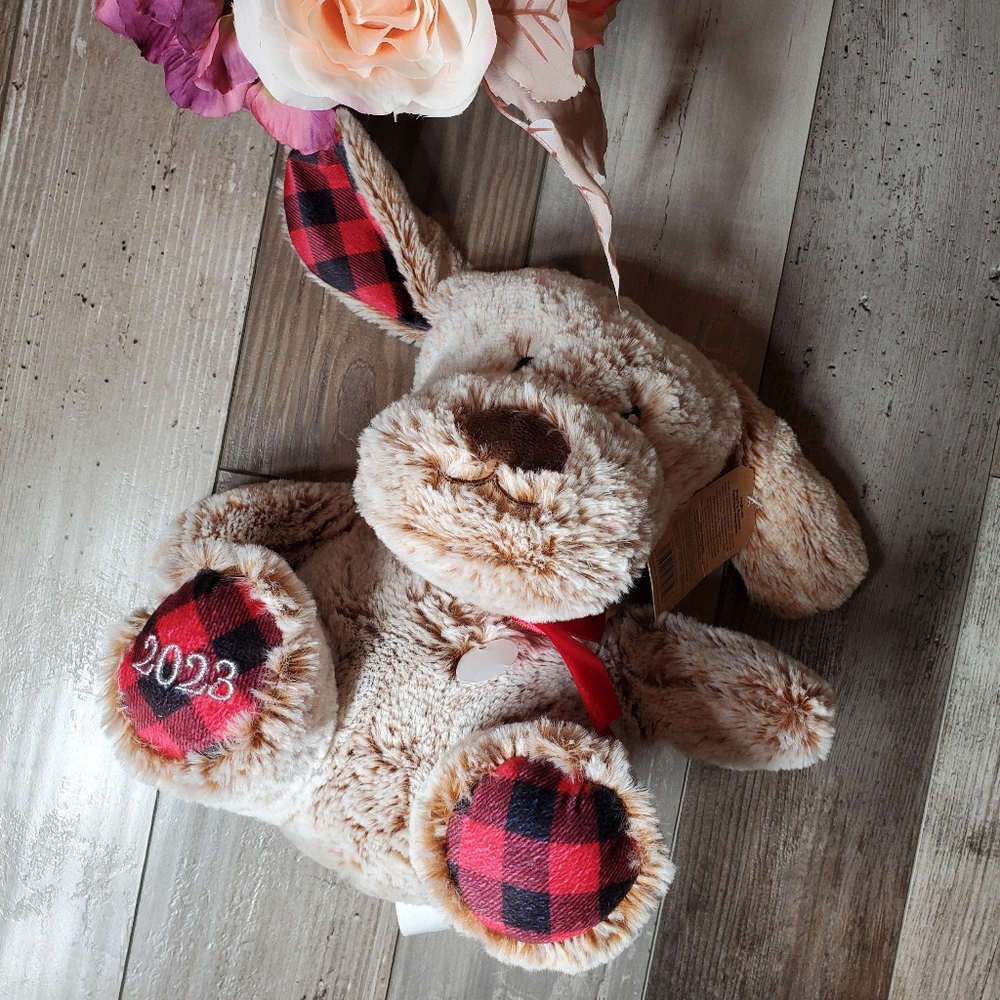 NWT Petsmart 2023 Collectible Plush Squeaky Dog Toy Chance 11"